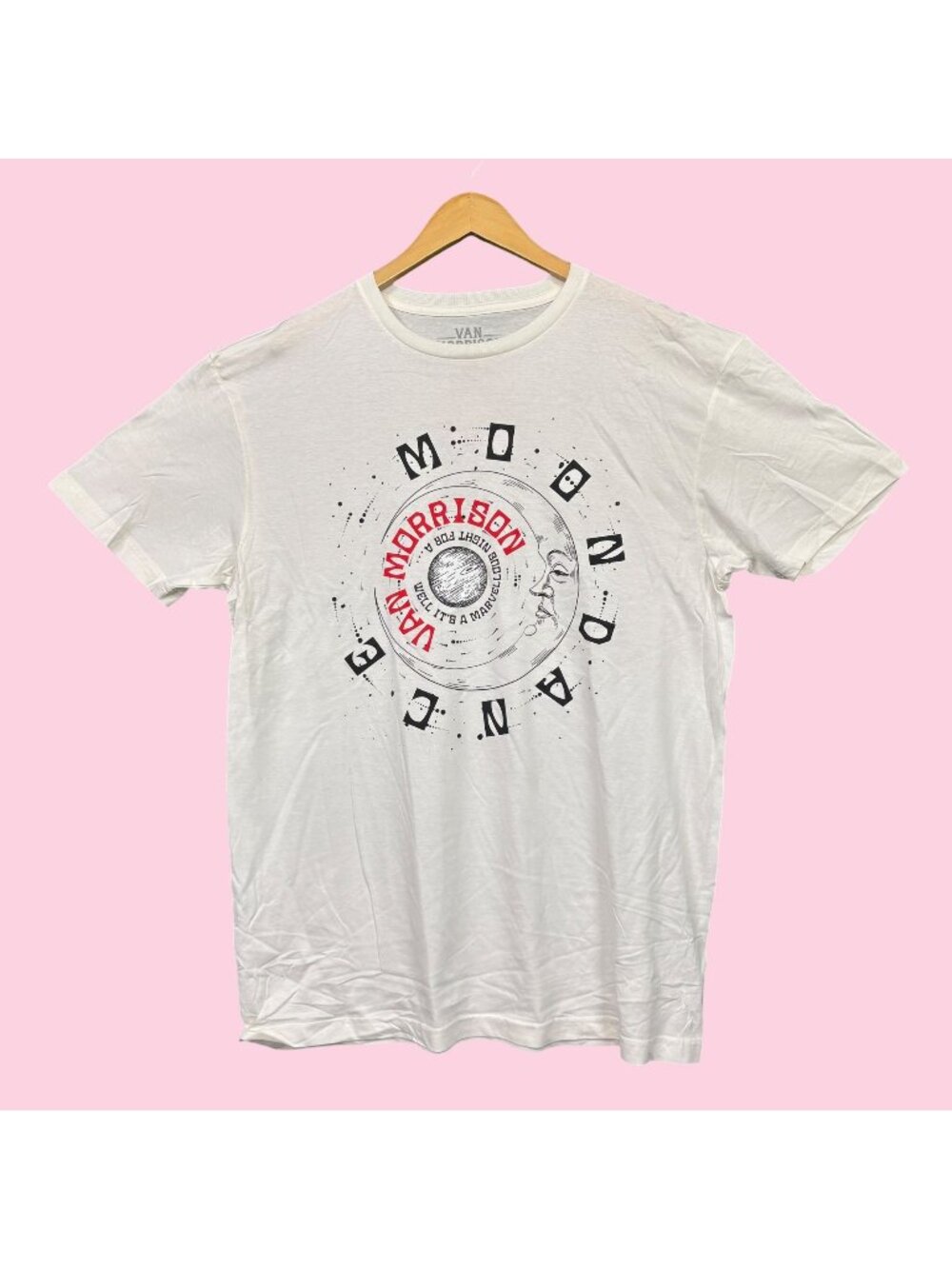 Van Morrison Well It's A Marvelous Night Moondance Album Tee XL